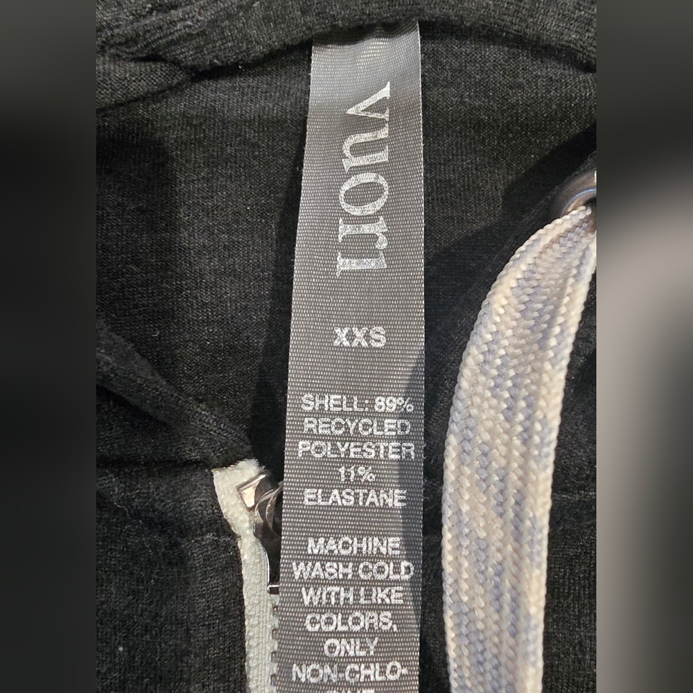 Vuori Halo Performance Hoodie Size XXS In Grey - Picture 3 of 6